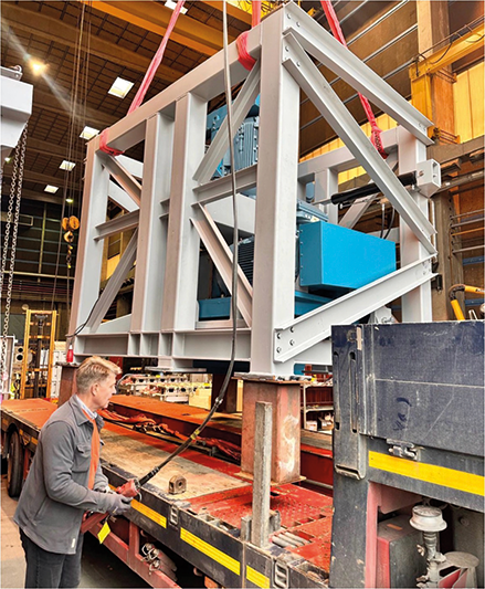 Scaled-up LC Mill for industrial deployment,  10 times larger (1.5t/h capacity) representing  the first step towards full-scale commercialisation