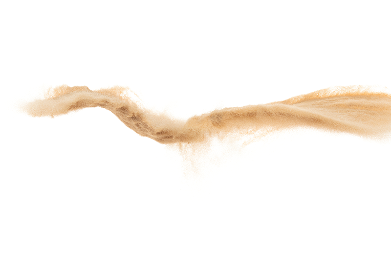 Stock image of sand swirls