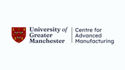 Logo for Greater Manchester Uni Centre for Advanced Manufacturing