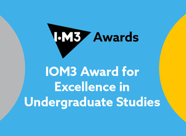 IOm3 awards banner for 