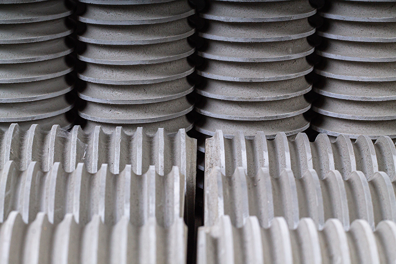 ceramic plates staked up