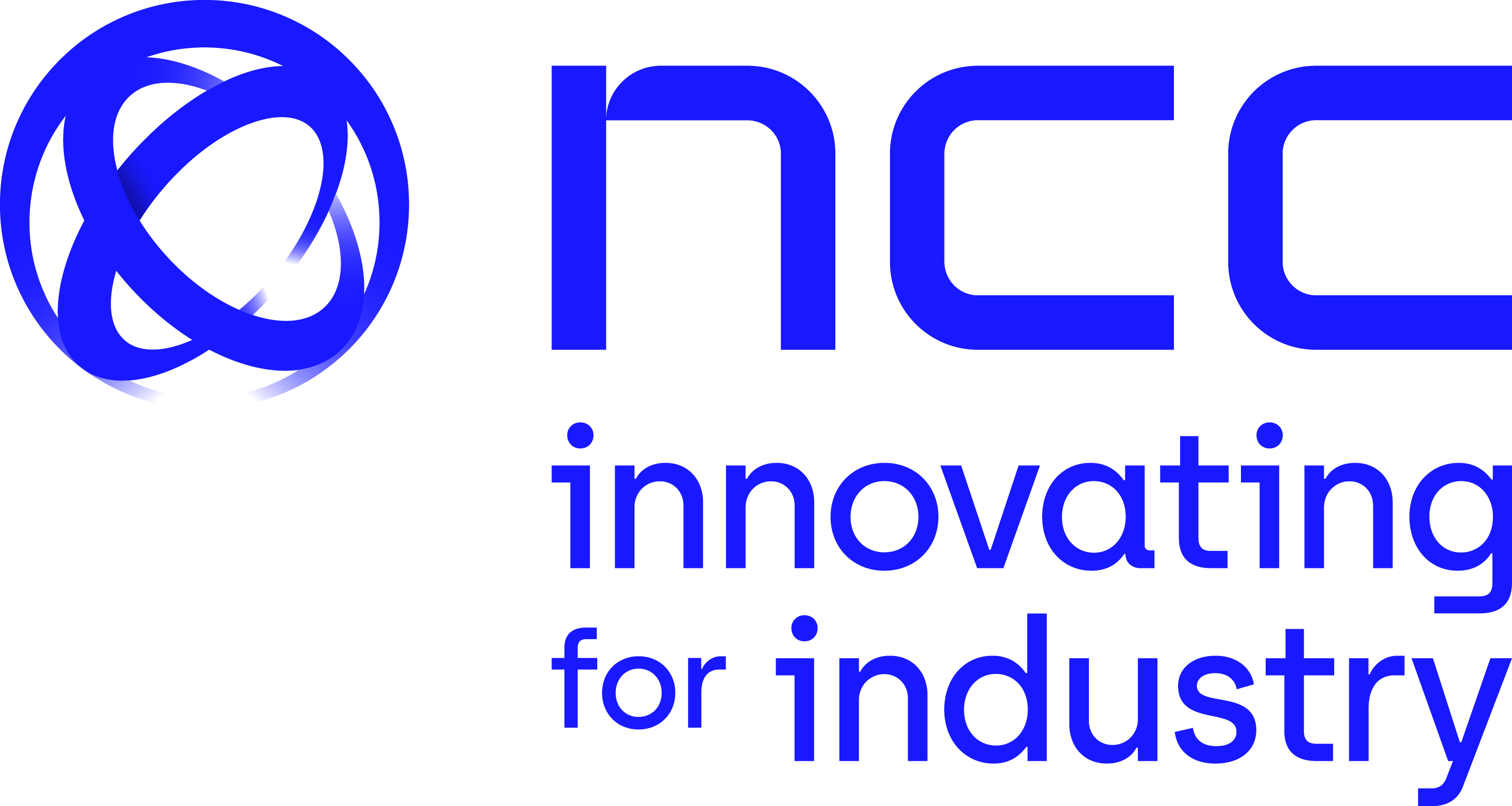National Composites Centre logo with blue text on white background stating NCC innovating for industry